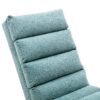 Ergonomic Electric Massage Chaise Lounge With Remote Control, 5 Modes For Relaxation - Teal - Image 21