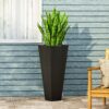 Outdoor Planter - Black - Image 2
