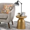 Toby - Metal Accent Table - Gold - Image 6