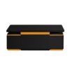 Lift Top Coffee Table With 4 Storage Stools, Multi Functional Adjustable Coffee Table For Living Room - Black - Image 18