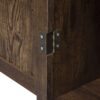 4 Door Cabinet With 1 Drawer, With 4 Adjustable Inner Shelves, Storage Cabinet - Natural - Image 15