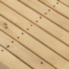 Outsunny - 7' Wooden Garden Bridge With Safety Rails, Backyard Footbridge For Ponds, Creeks, Streams - Natural - Image 8