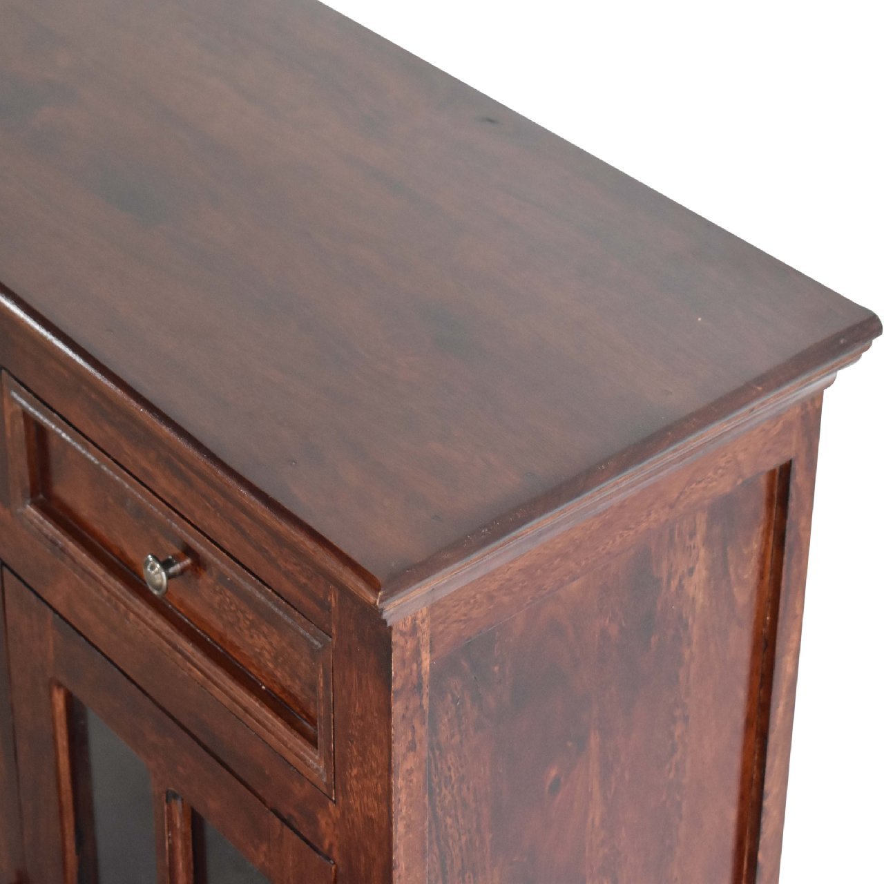 Large Glazed Sideboard - Cherry - Image 6