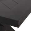 Outdoor Dining Bench - Antique Matte Black - Image 8
