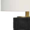 Table Lamp, Lighting, Resin, Contemporary - Black / Cream - Image 7