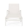 Oxton - Chaise Lounge Stylish Outdoor Seating - White - Image 11