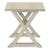 Accent End Table, Square, Transitional - White - Image 3
