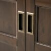 Burlington - Low Storage Cabinet - Mahogany Brown - Image 6