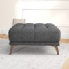 Addison - Square Upholstered Ottoman - Dark Gray - Image 10