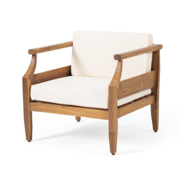 Aston - Outdoor Club Chair (Set of 2) - Cream