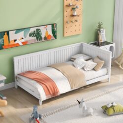 Twin Size Daybed / Sofa Bed - White