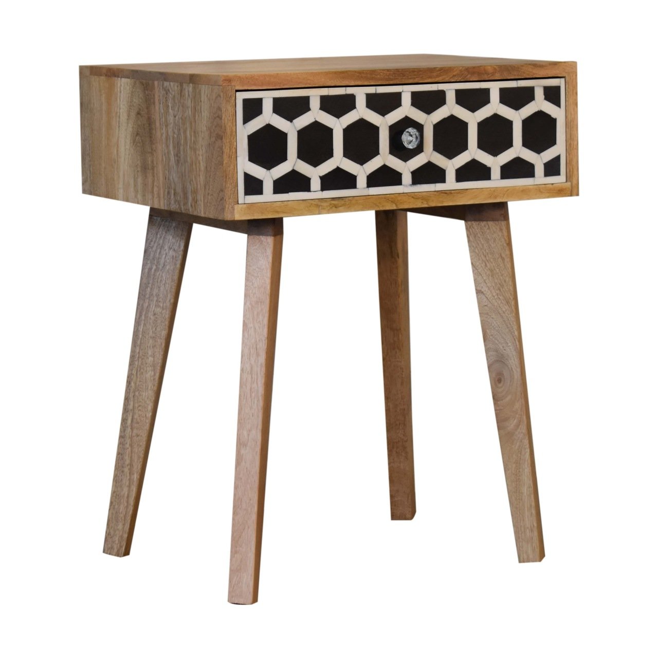 Inlay - Bone Tapered Nightstand - Oak - Image 12