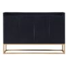 Modern Sideboard Elegant Buffet Cabinet With Large Storage Space For Dining Room, Entryway - Black - Image 9