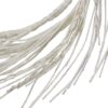 Paper Wreath With LED - White - Image 6
