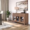 Cosmopolitan - Sideboard Buffet - Medium Saddle Brown - Image 10