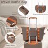 Hardshell Luggage Sets 3 Piece Carry - On Suitcase Double Spinner Wheels With Tsa Lock - Coppery - Image 4