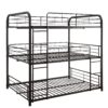 Cairo - Triple Full Bunk Bed - Black - Image 7
