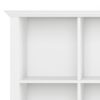 Acadian - 8 Cube Storage Sofa Table - White - Image 4