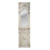 Classic Vintage Antique Wall Mirror, French Country Wall Decor - White - Image 2