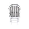Madison - Glider & Ottoman - White / Oyster - Image 5