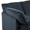 Versatile 6 Piece Modular Sofa Bed With Storage, Stylish Faux Double Layer Cushions, Comfortable & Durable Design, Perfect For Any Living Space - Dark Blue - Image 22