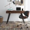 Lowry - Small Desk - Distressed Charcoal Brown - Image 7