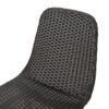 Dreamweaver - Outdoor Dining Chair With Powder Coated Legs (Set of 2) - Brown - Image 11