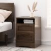 Broxon - 2 Drawer Nightstand - Walnut - Image 2