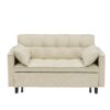 Upholstered Broaching Machine, Plank Support, Upholstered Frame Broaching Machine, Twin Bed - Beige - Image 10