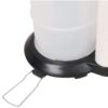 7L Pneumatic/Manual Oil Extractor Pump For Automotive Fluids - White / Black - Image 16