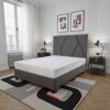 Regen - 8" Full Size Cooling Copper Infused Memory Foam Mattress - White - Image 8