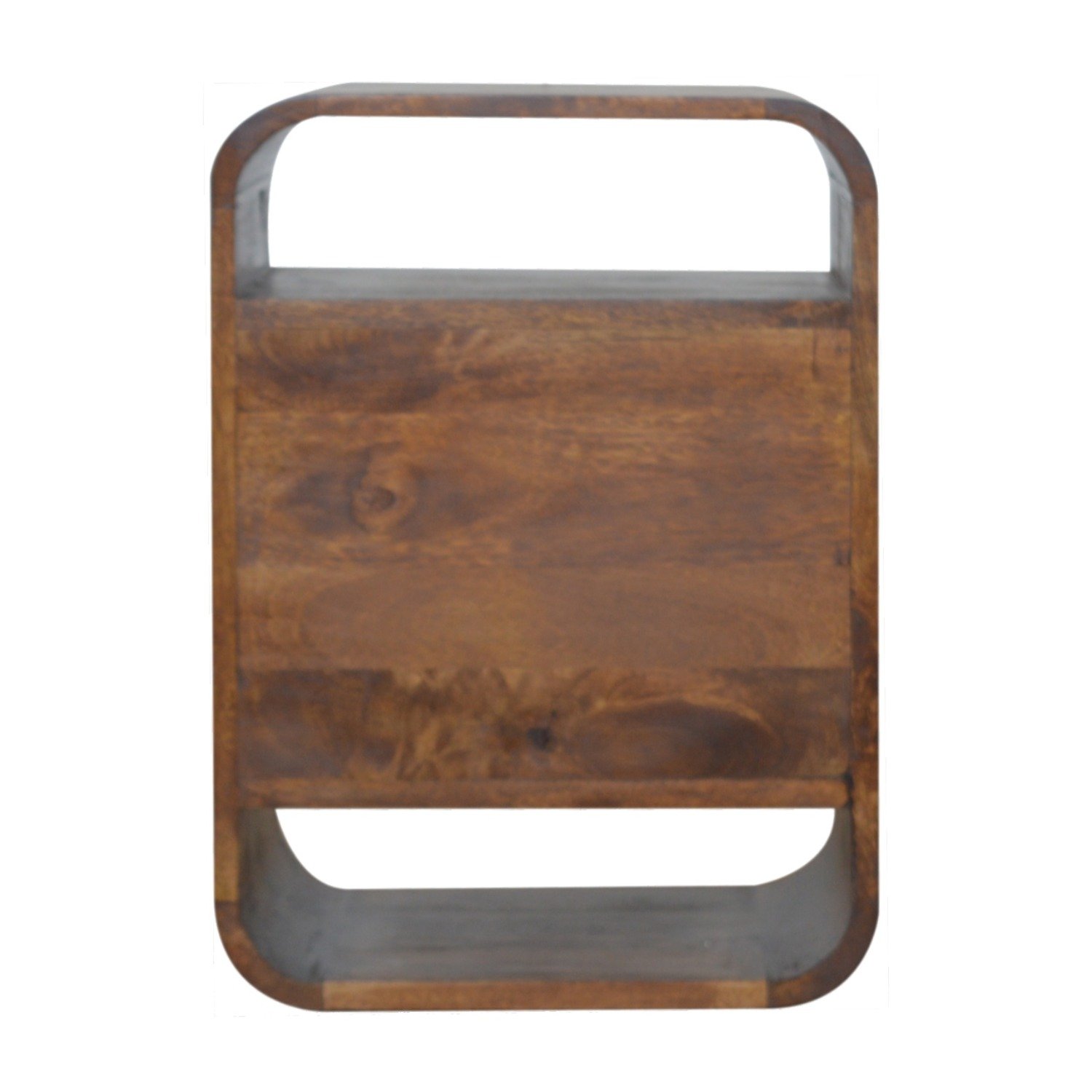 Curve 2 Drawer Nightstand - Brown - Image 11