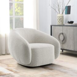 Isabel - Chair With Swivel - Beige