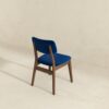 Carlos - Solid Back Side Chair (Set of 2) - Brown / Navy Blue - Image 5