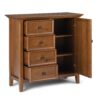 Amherst - Medium Storage Cabinet - Light Golden Brown - Image 3