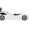 Colen - Twin Car Bed With LED - White - Image 2