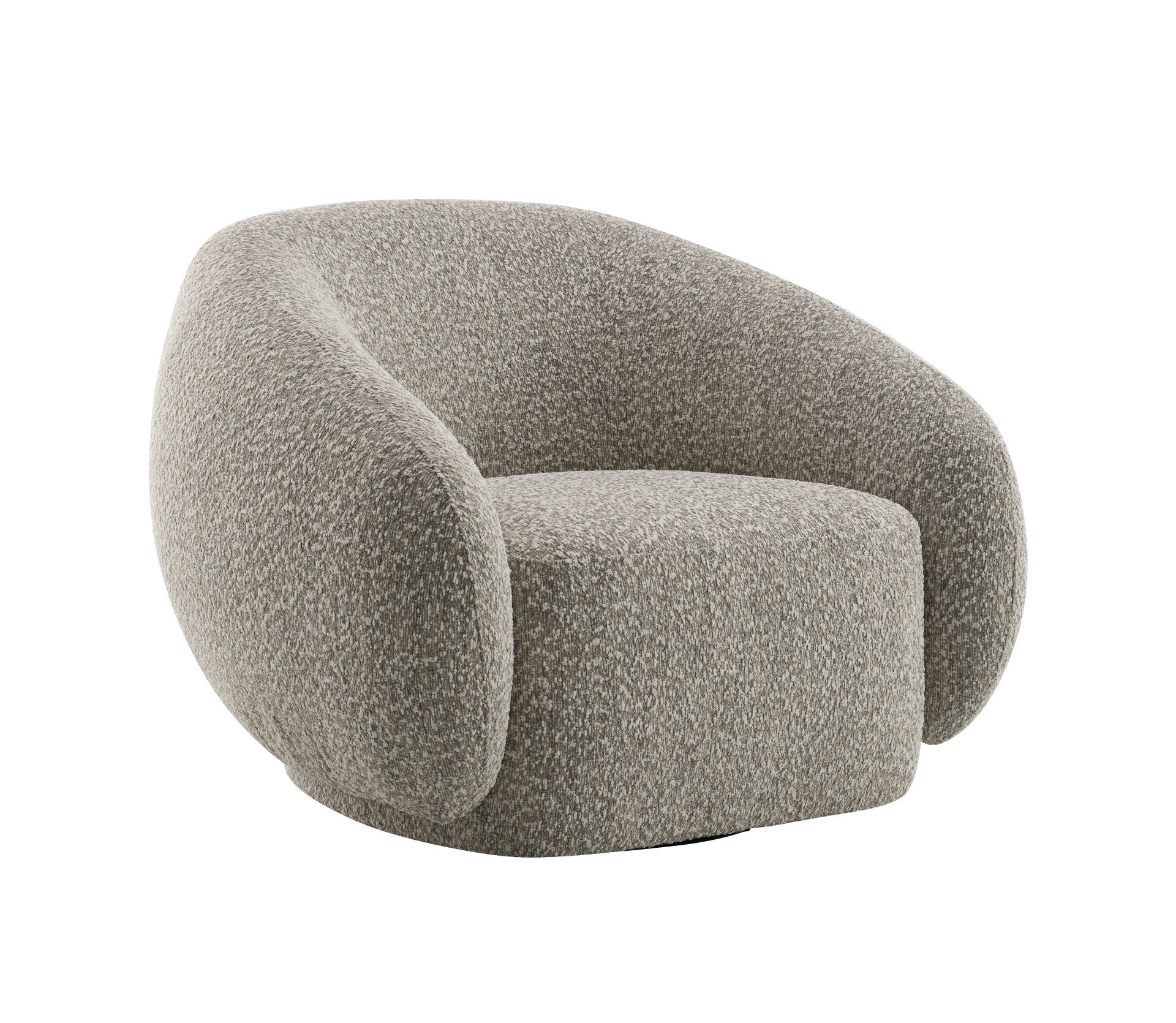 Isabel - Chair With Swivel - Brown - Image 3