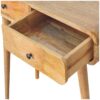 Curved Hallway Table - Oak - Image 2