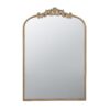 Arch Mirror, Baroque Inspired Wall Decor For Bathroom Bedroom Living Room - Gold - Image 2