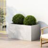 Stylish Design Outdoor Planter - White - Image 8