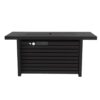 Outdoor Fire Pit Table & Lid - Black - Image 5