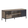 Nantan - TV Stand - Rustic Oak / Black - Image 2