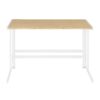 Roman - Industrial Office Desk - White / Natural - Image 5