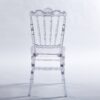 Dining Chair With Plastic Seat, Welding Chair (Set of 4) - Transparent - Image 7