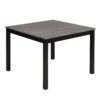 Modern 5 Piece Dining Table Set With 4 Chairs For Kitchen Or Dining Room - Light Gray / Black - Image 4