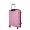 Stylish 3 Piece Luggage Sets With Tsa Lock And Spinner Wheels - Pink - Image 8