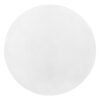 Drum Accent Side Table, Contemporary & Modern - White - Image 6