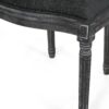 French Country Dining Chairs (Set of 2) With Retro Elegance - Gray - Image 12