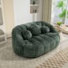 Bean Bag Sofa Lazy Sofa Durable Comfort Lounger High Back Bean Bag Chair Couch For Adults And Kids - Emerald - Image 10