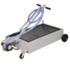High Impact Polypropylene 20 Gallon Low Profile Oil Drain With Pump Steel - Gray - Image 9